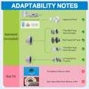 Pool Fountain Waterfall for Above Ground/Inground Pools, Auto-Swing Wide Spray Sprinkler Fountain, Adjustable Height 16-23", Swimming Pool Accessories for Relaxation & Water Cooling, Pool/Spa Decor