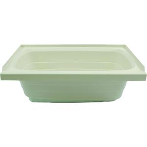 Lippert Replacement 24" x 36" Parchment Bathtub with Right Drain, Scratch-Resistant ABS Acrylic for RVs, Travel Trailers, 5th Wheels, Motorhomes - P2436RHSPK