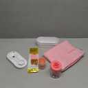 Painting Station Paint Brush Cleaner 20X16in Silicone Paintings Mat with Cup and Paint Holder 10 Paintings Brushes Children's Painting Set Art Supplies for Kids Birthday Gifts DIY Creations (Pink)