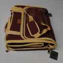 Large Cat Carrier Soft Dog Carrier for Small Dogs Pet Bag Carriers for Cat Dog Travel Bag Large Small Dog Puppy Kitten Rabbit Bunny Airline Approved for Traveling (L Brown) (20" x 13" x 14")