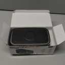 GILLIER Wireless Charging Alarm Clock Radio for Bedrooms – 15W Fast Wireless Charger Station for iPhone Samsung, Bluetooth Stereo Speaker with FM Radio, Dimmable Display, USB Port, Sleep Timer, Black