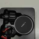 LISEN 15W MagSafe Car Mount Charger,Travel MagSafe Charger,Wireless Car Charger,Magnetic Phone Holder for Car,Phone Holders for Your Car Accessories for Women Men Jeep Ford for iPhone 17-12,Samsung (Black Gray)