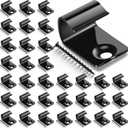 Dunzy 80 Pack 304 Stainless Steel Start Clips Universal Decking Clip with Decking Screws for Composite Deck Boards, Hidden Fasteners