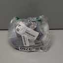 BARKLESS Dog Muzzle to Prevent Biting, Scavenging, Basket Muzzle for Large Medium Sized Dogs, Soft & Lightweight & Sturdy Mouth Cover with Removable Collar Loop for Training, Walking (Black, 6) (6 (Snout 12.75-14.25"))