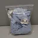 Ekouaer Womens Waffle Knit Pajama Sets Long Sleeve Top and Shorts Matching Lounge Set Loungewear Sweatsuit with Pockets (XX-Large, Baby Blue)