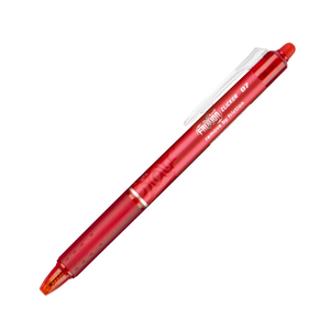 Pen: Frixion Ball Erasable Pen .7mm (Red), Pack of 6