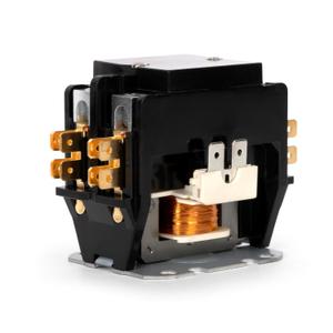 Cambridge 2-Pole 30A 24V AC Coil Definite Purpose Contactor for Air Conditioner Condenser Compressor Motor