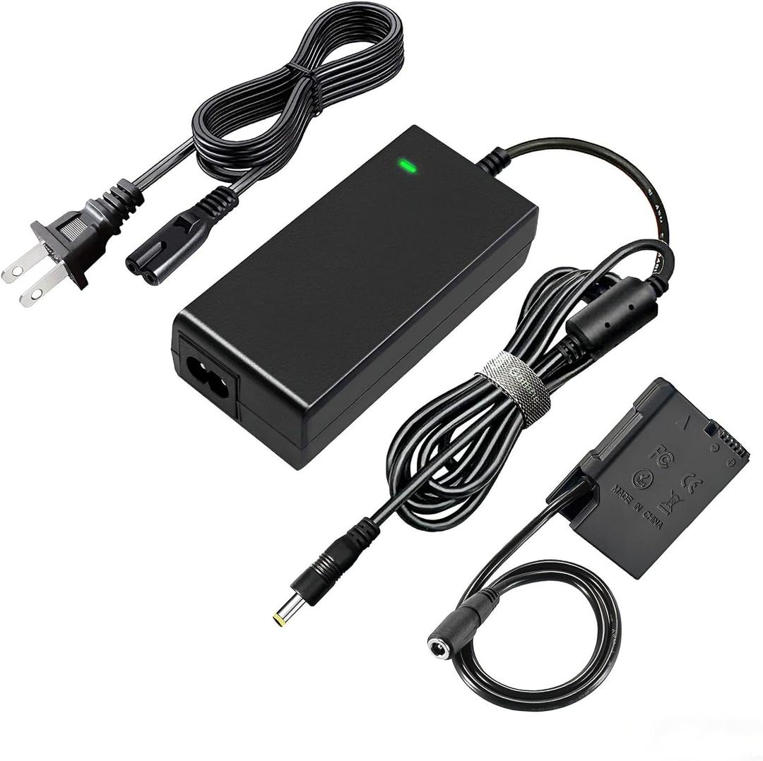 Gonine for Nikon EN EL14 Dummy Battery EP-5A Continuous AC Power Adapter Kit for Nikon D3100 D3200 D3300 D3400 D3500 D5100 D5200 D5300 D5500 D5600 DF Coolpix P7000 P7100 P7700 P7800 Cameras.