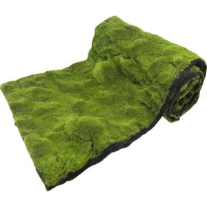 FAICOIA Fake Moss Rug Table Runner Green Moss Roll for Fairy Gardens Grass Wedding Woodland Table Decor Artificial Moss for Indoor Plants Crafts 20" x 79" Green Moss for Decorating Wall 50 x 200cm