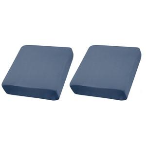 2 Pcs Outdoor Cushion Covers Patio Cushion Slipcovers Replacement Splash Proof with Zipper for Outdoor Furniture, Patio Sofa Couch, Covers Only