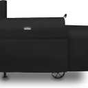 Grill Cover for Oklahoma Joe's Longhorn Offset Smoker Grill, Durable & Waterproof Oklahoma Joes Smoker Accessories