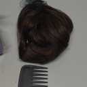 KooKaStyle Invisible Wire Hair Extensions Long Straight Layered Synthetic with Transparent Wire Adjustable Size 6 Secure Clips Hairpieces for Women 20 Inch (20 Inch, Medium Brown6/10#)