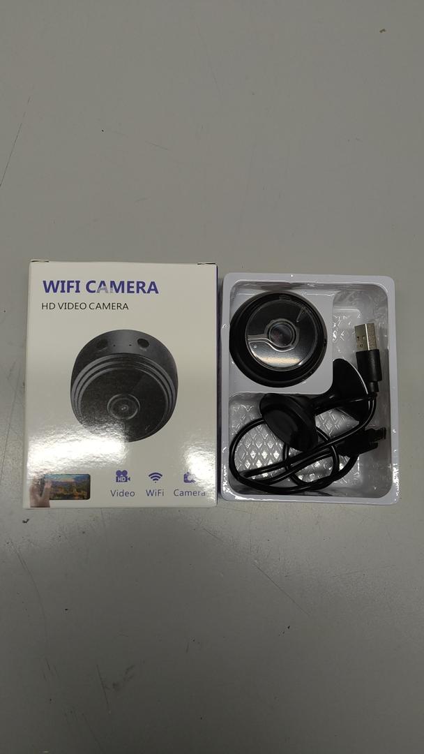 Hidden Camera Mini Spy Camera, Full HD 1080P Wireless WiFi Spy Cam/Small Indoor Home Security Camera/Nanny Camera with Night Vision and Motion Detection - Black