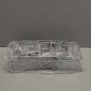 Veken Adhesive Shower Caddy 5-Pack,Heavy Weight Bearing,Large Wall Mounted Shower Shelves Rack,Organizer Storage Accessories with Soap Dish&Toothbrush Holder,Ideal for Bathroom,Home&Kitchen,Silver (5-Piece Set for Hall Bathroom (Rustproof Upgrade))