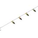 Mack's 24" Troll Lite Flasher - Brass Willow Leaf Fishing Dodger Rig 40831