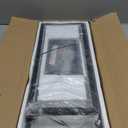 GEADI Large Modern LED Ceiling Light, 35.4" Dimmable Flush Mount Ceiling Lights with Remote Control, Black 3 Rectangular Light Fixtures for Kitchen Bedroom Dining Room,(3000-6500K)