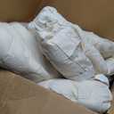 Luxury 100% Organic Wool Mattress Topper, Plush Pillow Top Mattress Pad with 100% Organic Cotton Cover(60"x81")