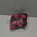 Pet Christmas Pajamas Red Black Buffalo Plaid Jumpsuit Dog Cat Soft Winter Clothes Puppy Doggie Checkered Sweater Apparel (X-Large)