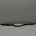 Mountain Bike Handlebar, Aluminum Alloy MTB Bar, 31.8mm Diameter, 720mm Wide, Black