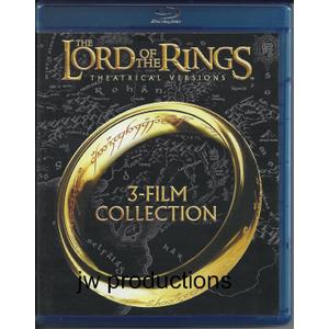 The Lord of the Rings: 3 Film Collection (The Fellowship of the Ring, The Two Towers, Return of the King), Blu-Ray
