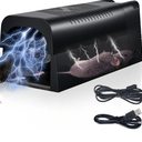 2026 Upgraded Electric Mouse Trap Zapper Rat Traps Indoor for Home, High Voltage Instantly Kills Mice & Rats, No Touch Reusable Indoor Rodent Killer for Attic, Kitchen, Garage