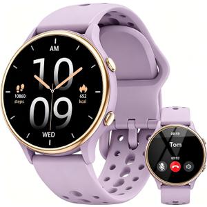 ICOMTOFIT Smart Watches for Men, Fitness Tracker with Heart Rate & SpO2 Monitor, IP67 Waterproof Activity Tracker for Men & Women, Smart Watch for iPhone and Android