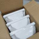 Universal Bullet Security Camera Junction Box Mount Bracket Plastic Rainproof Junction Box Mount Bracket for IP Camera Electric Enclosure, Indoor/Outdoor Wall Cable Junction Base Boxes (3 Pack)