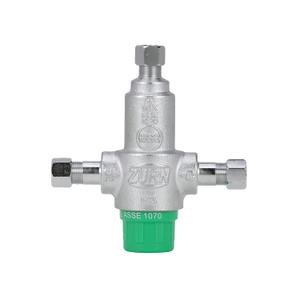 Zurn Wilkins 38-ZW3870XLT 3/8" ZW3870XLT Aqua-Gard Thermostatic Mixing Valve with 3 Port Compression Fittings