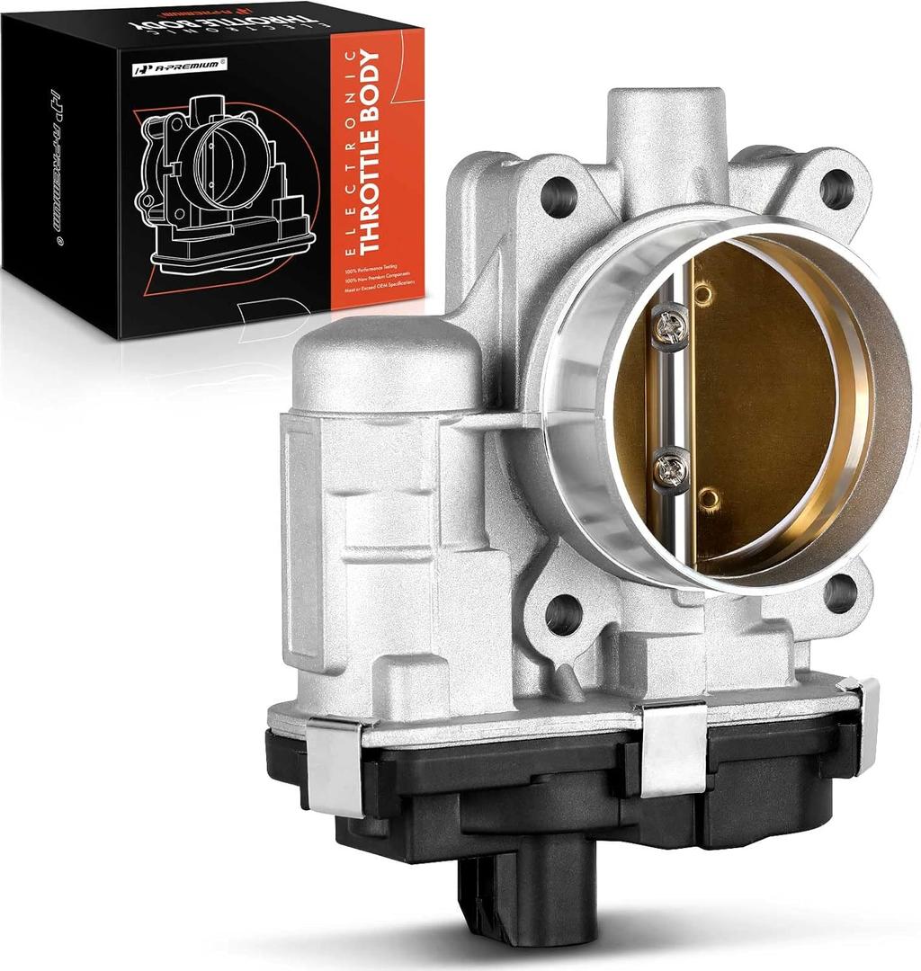 A-Premium Electronic Throttle Body Compatible with 2008-2011 Chevy, GMC, Buick, Pontiac & Saturn Models - Malibu, Equinox, HHR, Terrain, LaCrosse, Regal, G6, 2.4L - Replaces 12631186