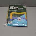 Inflatable Soccer With Goal Game Inflates To 39.5 in x 19.7 in x 22.01 in