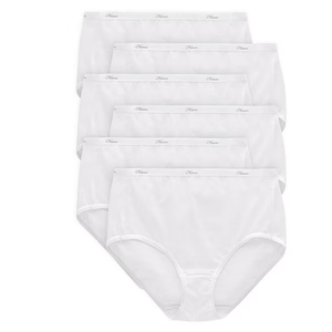 Hanes Women's 6-pack Basics Brief, 2XL