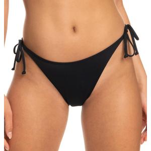 Roxy Women's Standard Bikini Bottoms Stretch Swimwear, UPF+50, Eco-Friendly Fabric, Pool, Surf, Swim, Beachwear (Onyx) XS