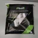 Hiball Adjustable Hip Brace, Groin & Hamstring Compression Wrap for Men Women, Thigh Compression Sleeve With 6 Pressure Straps, Buttock & Quad Support, Upper Leg Brace for Sciatic Nerve Pain, Bursitis (Right, Black (XL))