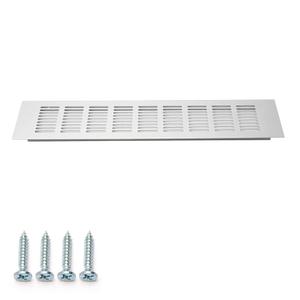 23.5 inch (W) x 4 inch (H) Air Return Grilles - Grille Register - Sidewall and Ceiling Vent - Silver 1PC