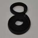 Car Door Rubber Seal Strip, 10 Feet Trim Seal Vertical Bulb Fits 1/16" Edge, Automotive Weather Stripping for Cars, Boats, RVs, Trucks, and Home Applications