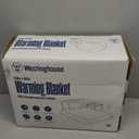 Westinghouse Electric Blanket King, Heated Blanket King Size with 10 Heating Levels and 1 to 12 Hours Heating Time Settings, Flannel to Sherpa Reversible, Machine Washable (90" x 100", Charcoal)