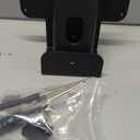 Anti-Theft Blink Doorbell Mount, Drill-Free Door Mount for Blink Video Doorbell (2nd Gen), Doorbell Bracket Holder with Rain Cover Not Block Doorbell Sensor Easy to Install for Business, Dorm, Rentals (Black)