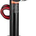 VEVOR 3500 lbs Electric Trailer Jack, Heavy Duty RV Electric Power Tongue Jack with 2 Way Connector, Memory Function, Crank Handle & Weatherproof Jack Cover, 9.5"-26.3" Lift, for Trailers & Campers (Black)