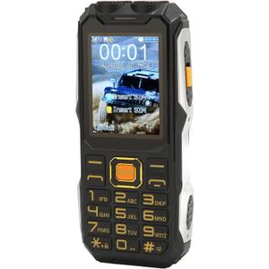 Unlocked Senior Cell Phone, Big Button Dual SIM Senior Phone, Easy to Use Mobile Phone with Large Capacity Battery, Flashlight, SOS Key, Voice Recorder, Calendar, Alarm Clock, Calculator, Black