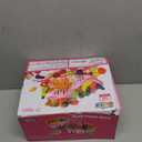 100 Pcs Play Food Set for Kids Kitchen, Pretend Food Toy for Toddlers, Play Kitchen Toys Accessories with 2 Baskets, Cutting Fake Food/Fruit/Vegetable, Christmas Birthday Gifts for Boys and Girls (Pink)