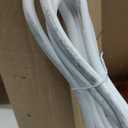 VASAGLE Nightstands with Charging Station, Set of 2, AC Outlets and USB Ports, Bedside Tables, Side Tables with 3 Drawers, Modern Style, 13.8 x 15.7 x 23.2 Inches, Cloud White ULET731W16