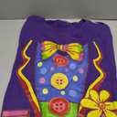 Clown Costume Circus T-Shirt (Small, Black)