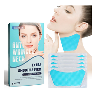 Neck Wrinkle Patches, 5PCS, Neck Tape for Neck Firming and Tightening, Anti-Wrinkle Patches to Smoothing Skin, Invisible Silicone Pads for Wrinkles Brand