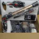 NADALY Cordless Vacuum Cleaner, Powerful Stick Vacuum with 45min Runtime, Anti-Tangle Vacuum Cleaners for Home, 1.5L Dust Cup, Rechargeable Wireless Vacuum for Hardwood Floor Carpet Pet Hair (Gold)