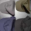 Geyoga 4 Pieces Cadet Army Caps Military Adjustable Flat Top Caps Cotton Unisex Cadet Hat Costume Army Hat