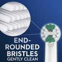 Oral-B Electric Toothbrush Replacement Brush Heads, Precision Clean, White, 1 Count + 1 Daily Clean White