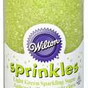 5 x Wilton Sparkling Sugar Decorating Sprinkles, 5.25 oz., Light Green