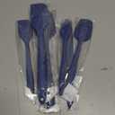 Silicone Spatulas Set, Rubber Spoon Spatula Heat Resistant Spoonula One Piece Design Seamless Spatula Non-Stick Scrapers Baking Mixing Tool (Dark Blue)