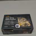 Twinkle Star 2 Pack Solar Christmas Lights Outdoor, Total 80 FT 240 LED Solar Powered Christmas Fairy Lights Waterproof with 8 Modes for Patio Garden Party Backyard Wedding Decorations Multicolor