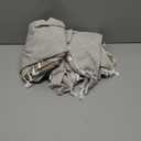 JIALE Tablecloths for Rectangle Tables, Cotton Linen Table Cloth Waterproof Tablecloth Wrinkle Free Farmhouse Dining Tables Cover, Soft Fabric Table Cloths with Tassels, Brown, 55" X 70", 4-6 Seats, Striped Brown